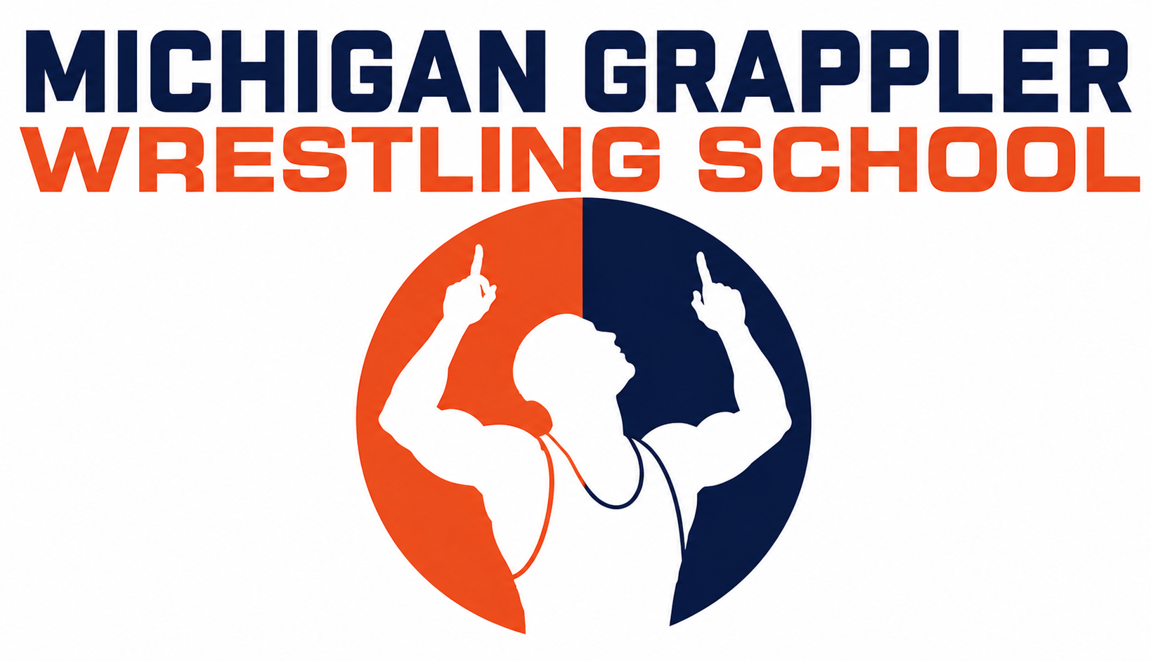 Michigan Grappler Wrestling School Logo